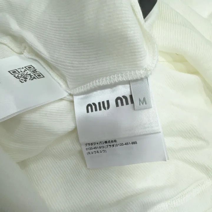 Miu Miu Miu Miu SS23 Long Sleeve Knit Dress 0079 Size M / US 6-8 / IT 42-44 - 4 Thumbnail