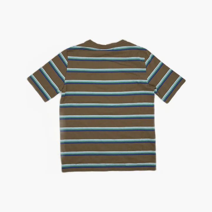 Miu Miu Miu Miu Striped Logo T-Shirt for Women 0079 Size L / US 10 / IT 46 - 3 Thumbnail