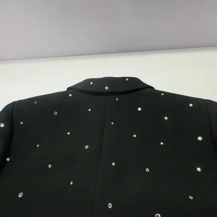 Miu Miu Miu Miu Crystal-Embellished Cropped Jacket 0079 Size M / US 6-8 / IT 42-44 - 7 Thumbnail