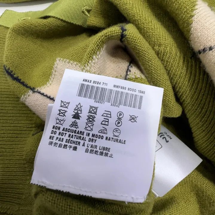 Miu Miu Miu Miu Argyle Pattern Crew Neck Cashmere Sweater 0079 Size M / US 6-8 / IT 42-44 - 5 Thumbnail