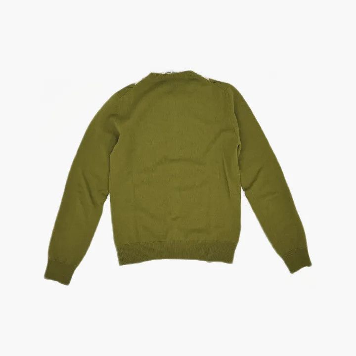 Miu Miu Miu Miu Argyle Pattern Crew Neck Cashmere Sweater 0079 Size M / US 6-8 / IT 42-44 - 3 Thumbnail