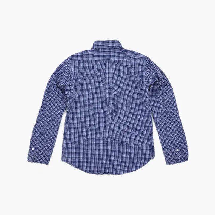 Miu Miu Miu Miu Blue Checkered Embroidered Shirt 0079 Size M / US 6-8 / IT 42-44 - 3 Thumbnail