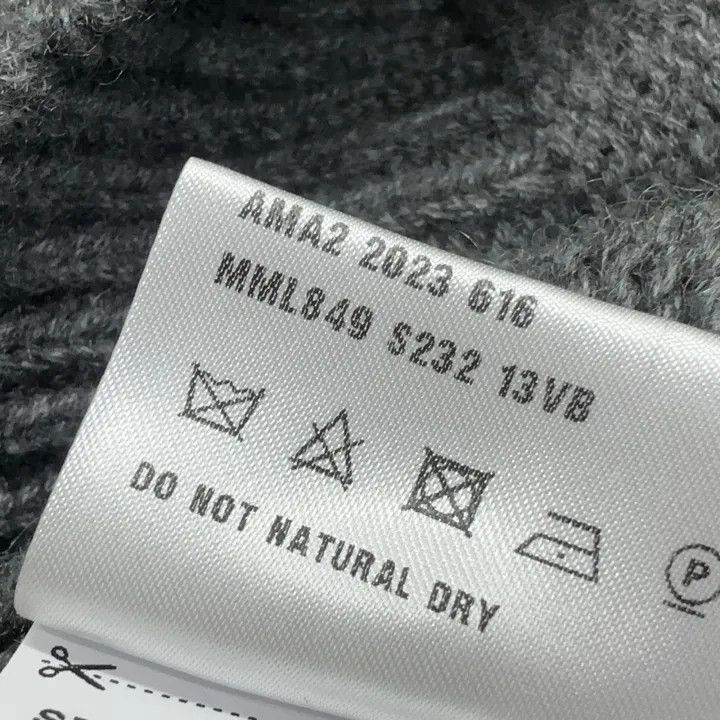 Miu Miu Miu Miu Gray Logo Knit Sweater for Women 0079 Size M / US 6-8 / IT 42-44 - 5 Thumbnail