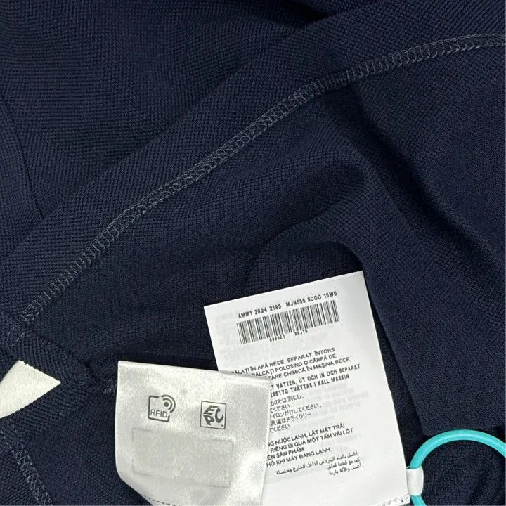 Miu Miu Miu Miu Navy Blue Short Sleeve Polo Shirt 0079 Size S / US 4 / IT 40 - 3 Thumbnail