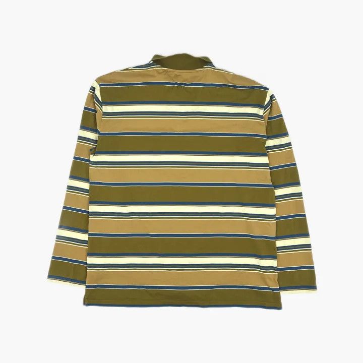 Miu Miu Miu Miu SS24 Striped Long Sleeve Polo 0079 Size M / US 6-8 / IT 42-44 - 3 Thumbnail