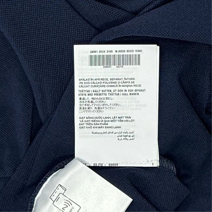 Miu Miu Miu Miu Navy Blue Short Sleeve Polo Shirt 0079 Size M / US 6-8 / IT 42-44 - 4 Thumbnail