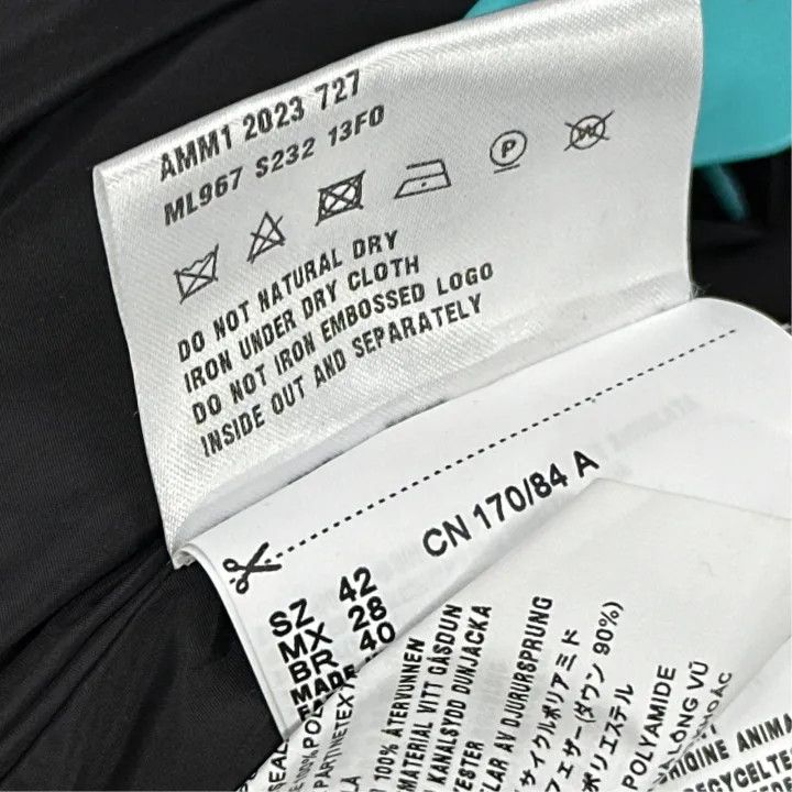 Miu Miu Miu Miu Black Logo Printed Long Sleeve Jacket 0079 Size L / US 10 / IT 46 - 3 Thumbnail
