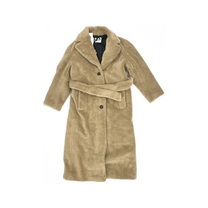 Miu Miu Miu Miu Beige Long Coat with Belt 0079 Size S / US 4 / IT 40 - 2 Thumbnail