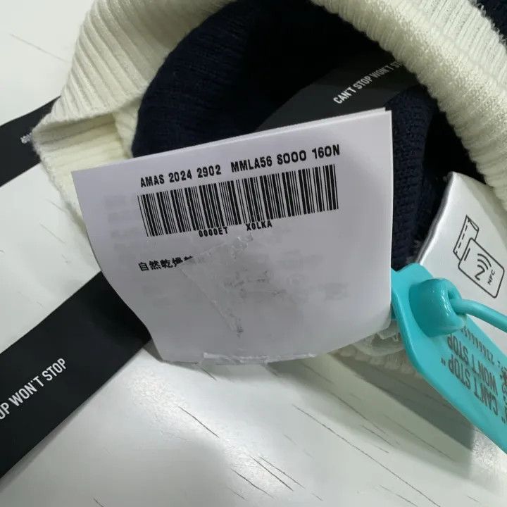Miu Miu Miu Miu Blue Letter Print Knit Top 0079 Size S / US 4 / IT 40 - 4 Thumbnail