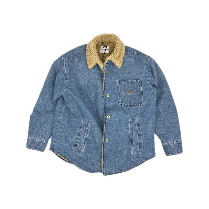 Miu Miu Miu Miu SS23 Long Sleeve Jacket 0079 Size M / US 6-8 / IT 42-44 - 2 Thumbnail