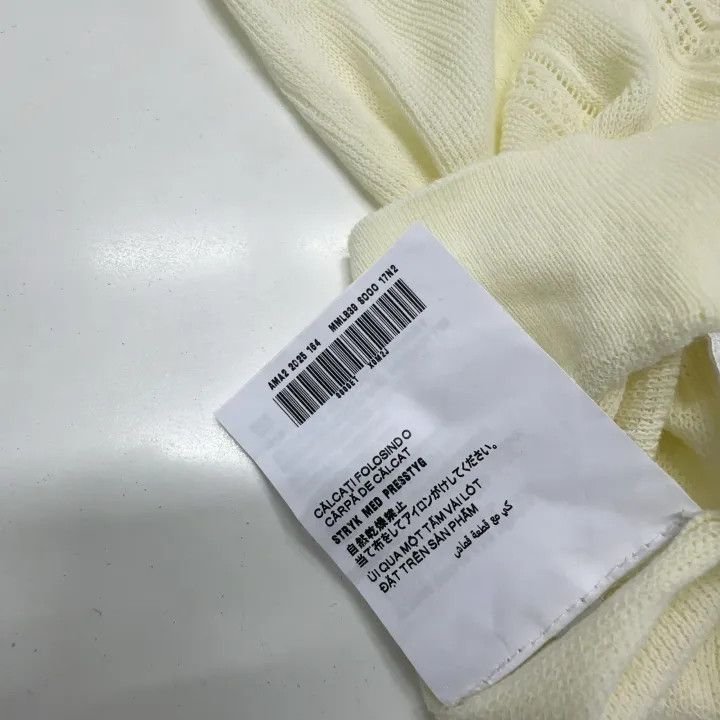 Miu Miu Miu Miu Cotton Knit Logo Polo Shirt 0079 Size L / US 10 / IT 46 - 5 Thumbnail