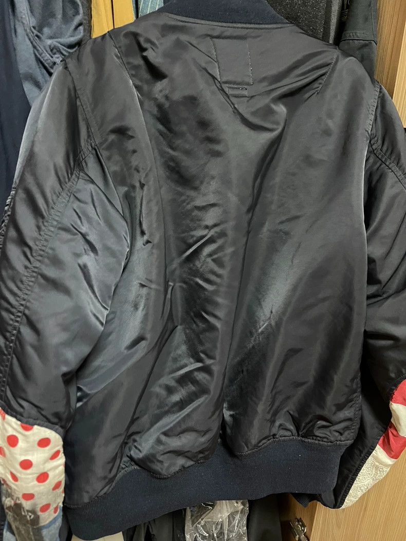 Visvim visvim thorson bomber jacket in navy-dmc Size US M / EU 48-50 / 2 - 2 Thumbnail