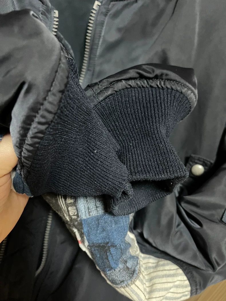 Visvim visvim thorson bomber jacket in navy-dmc Size US M / EU 48-50 / 2 - 4 Thumbnail