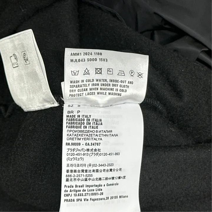 Miu Miu Miu Miu Black High Neck Pullover Hoodie 0079 Size S / US 4 / IT 40 - 5 Thumbnail