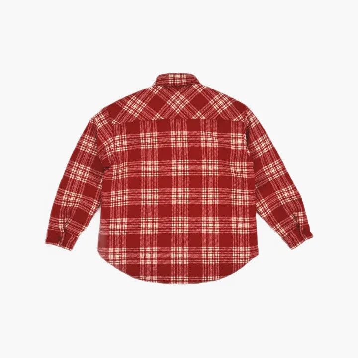 Miu Miu Miu Miu Red Checkered Long Sleeve Shirt 0079 Size M / US 6-8 / IT 42-44 - 3 Thumbnail