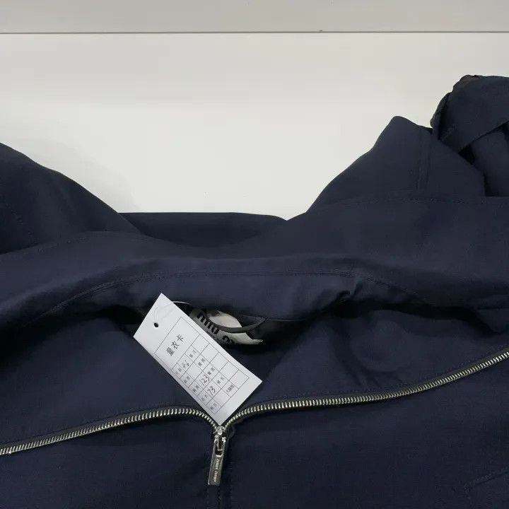 Miu Miu Miu Miu Navy Long Sleeve Zip Jacket 0079 Size L / US 10 / IT 46 - 8 Thumbnail