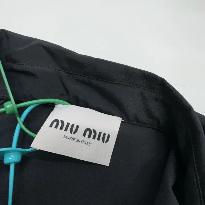 Miu Miu Miu Miu Color Block Mini Dress with Collar 0079 Size M / US 6-8 / IT 42-44 - 2 Thumbnail