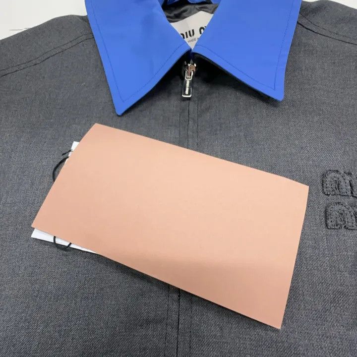 Miu Miu Miu Miu Gray Long Sleeve Zip Jacket 0079 Size M / US 6-8 / IT 42-44 - 7 Thumbnail