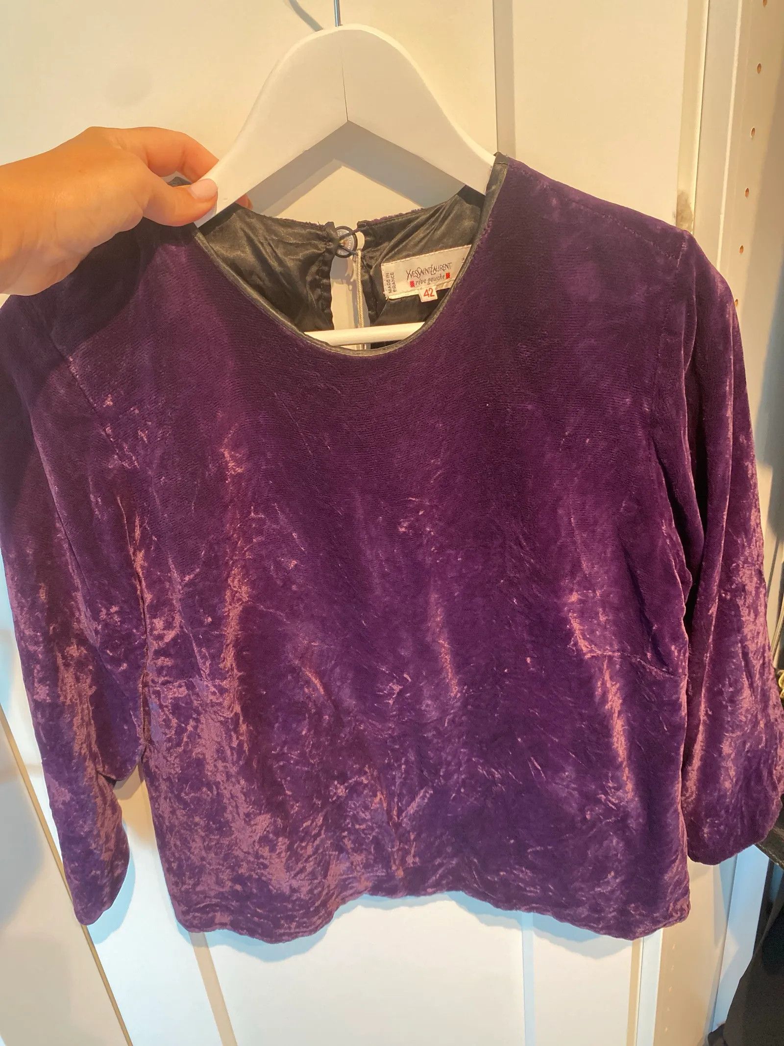 Yves Saint Laurent Yves Saint Laurent Blouse Size S / US 4 / IT 40 - 3 Thumbnail