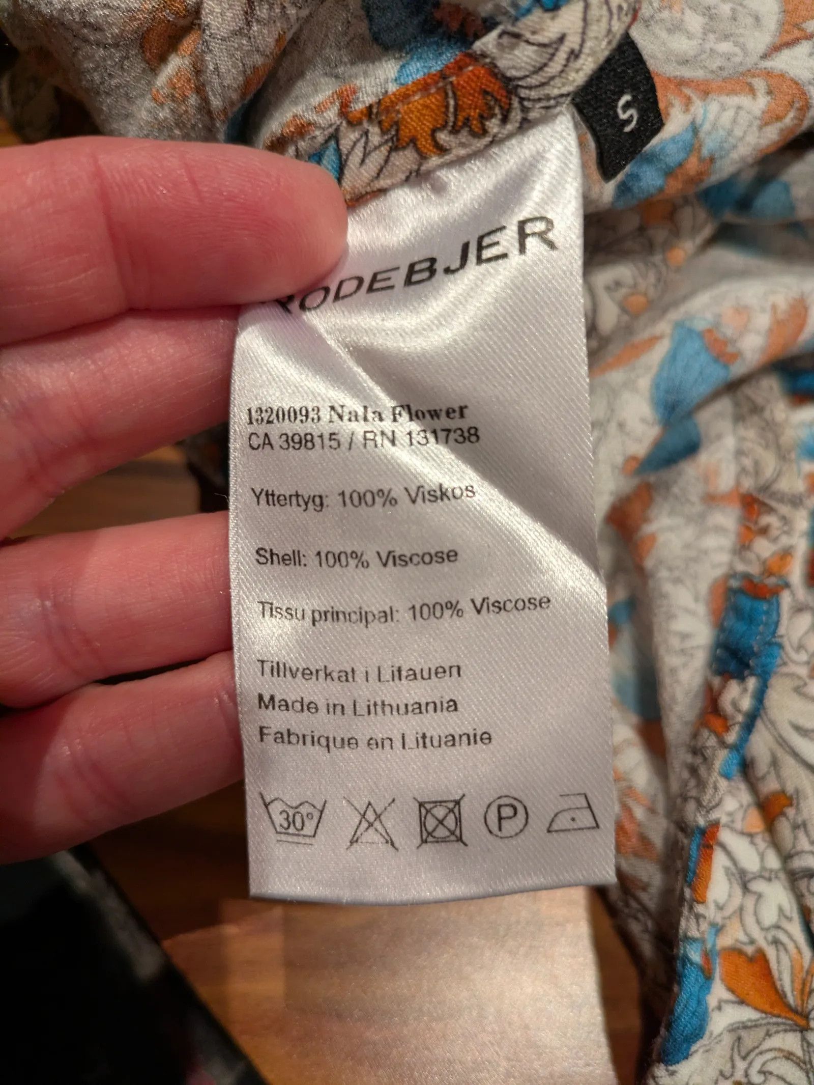 Rodebjer Rodebjer Nala flower Pants Size 27" / US 4 / IT 40 - 3 Thumbnail
