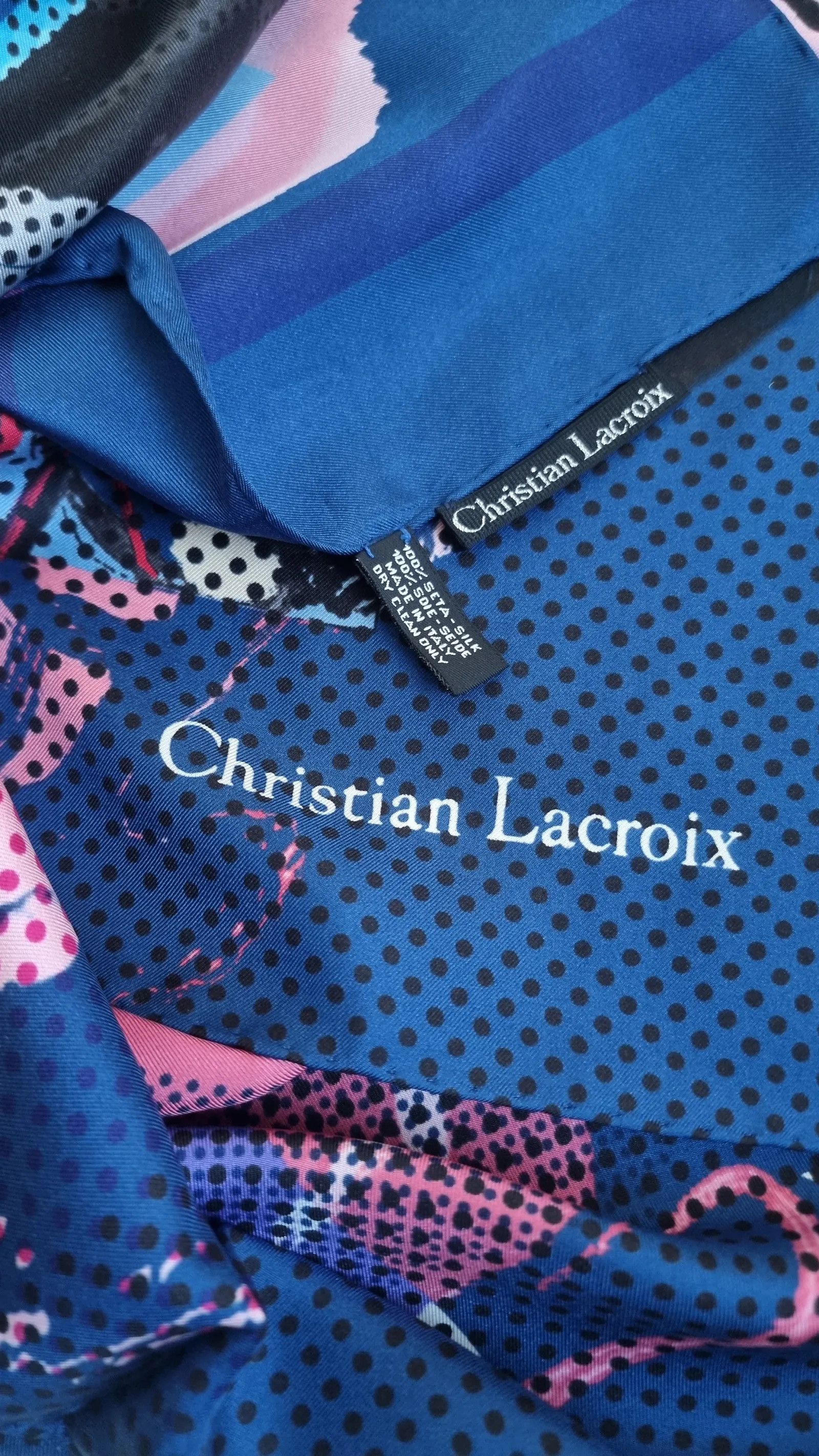 Christian Lacroix CHRISTIAN LACROIX Scarf Size ONE SIZE - 2 Thumbnail