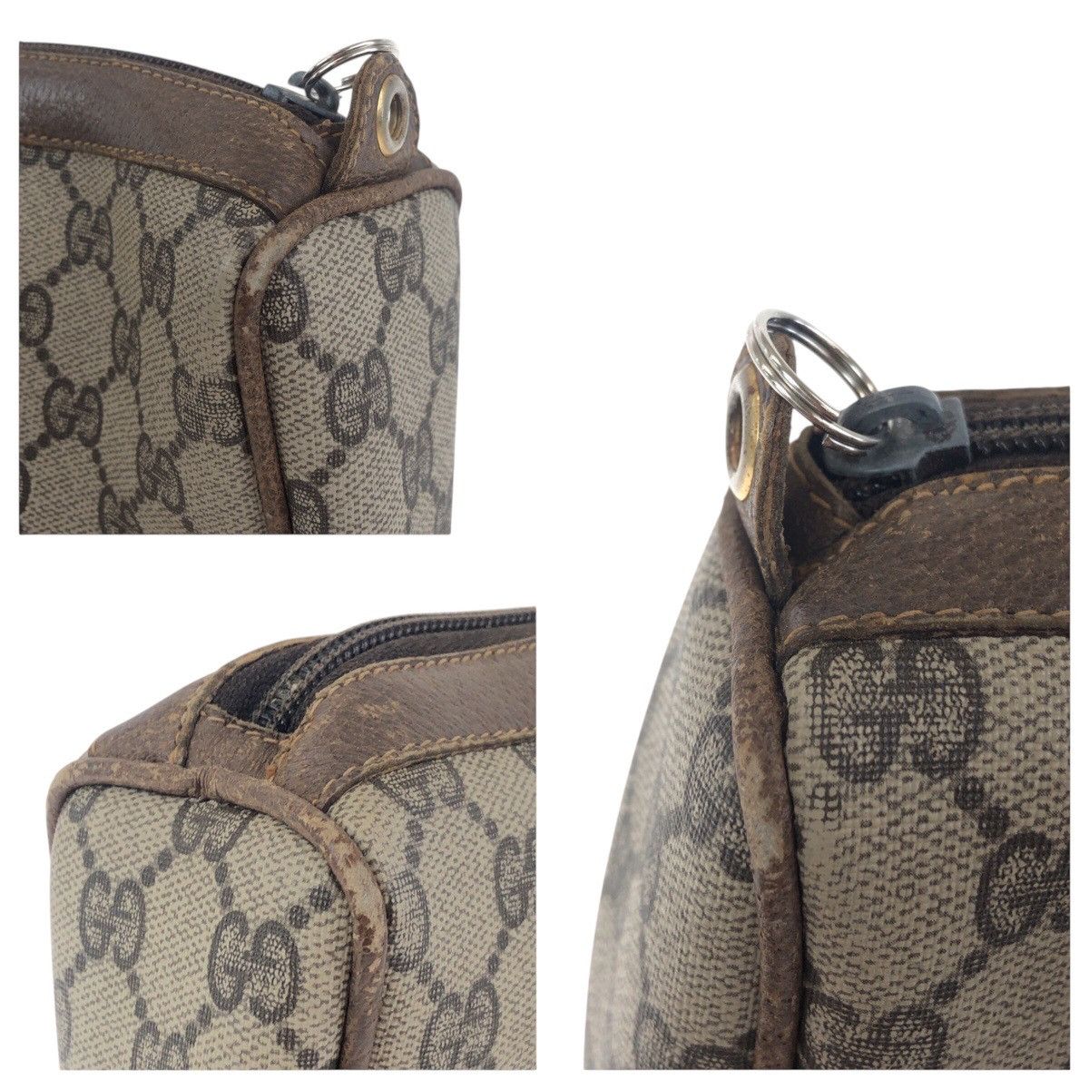 Gucci Gucci Gucci GG Supreme Canvas Clutch Bag Canvas Clutch Bag 0013120470 DUTY FREE for USA Size ONE SIZE - 4 Thumbnail