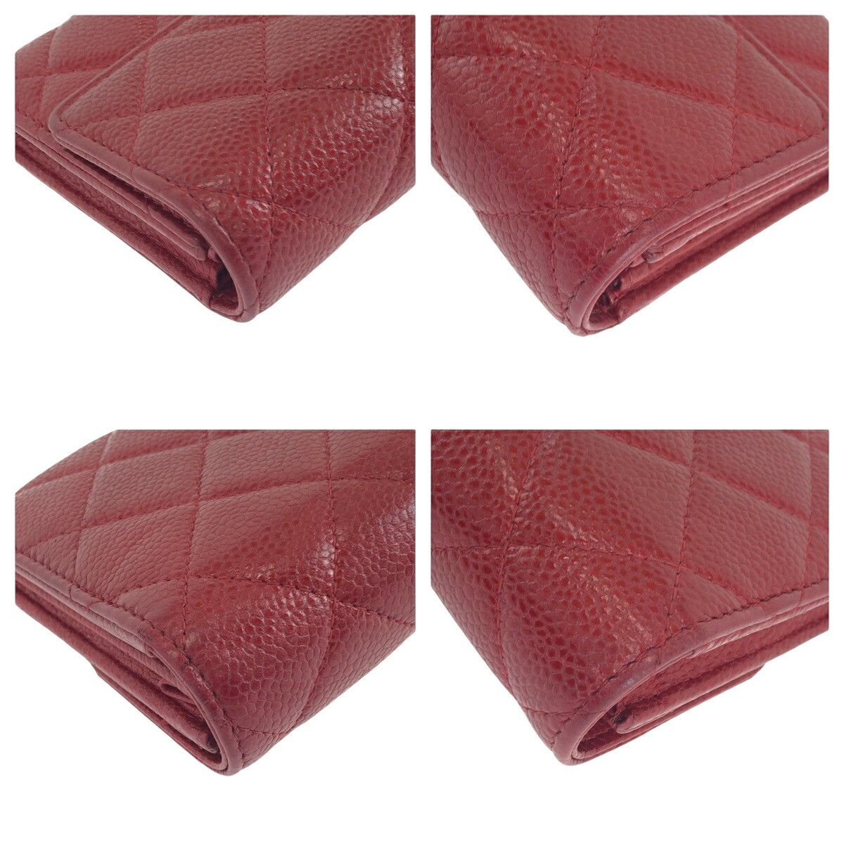 Chanel Chanel Chanel Matelasse Caviar Long Wallet Leather Long Wallet DUTY FREE for USA Size ONE SIZE - 4 Thumbnail