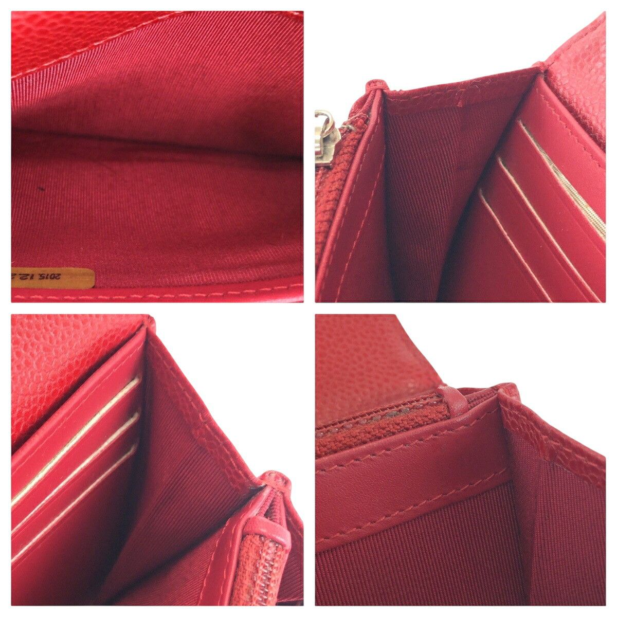 Chanel Chanel Chanel Matelasse Caviar Long Wallet Leather Long Wallet DUTY FREE for USA Size ONE SIZE - 6 Thumbnail