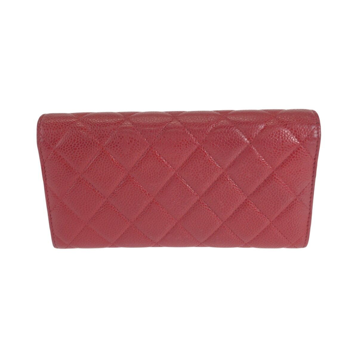 Chanel Chanel Chanel Matelasse Caviar Long Wallet Leather Long Wallet DUTY FREE for USA Size ONE SIZE - 2 Thumbnail