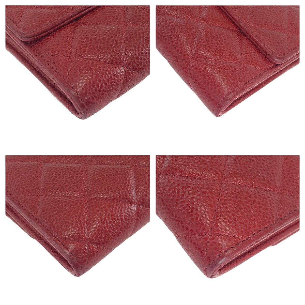 Chanel Chanel Chanel Matelasse Caviar Long Wallet Leather Long Wallet DUTY FREE for USA Size ONE SIZE - 3 Thumbnail