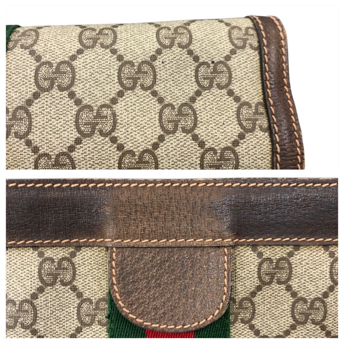 Gucci Gucci Gucci GG Supreme Canvas Clutch Bag Canvas Clutch Bag 41 001 2825 28 DUTY FREE for USA Size ONE SIZE - 5 Thumbnail