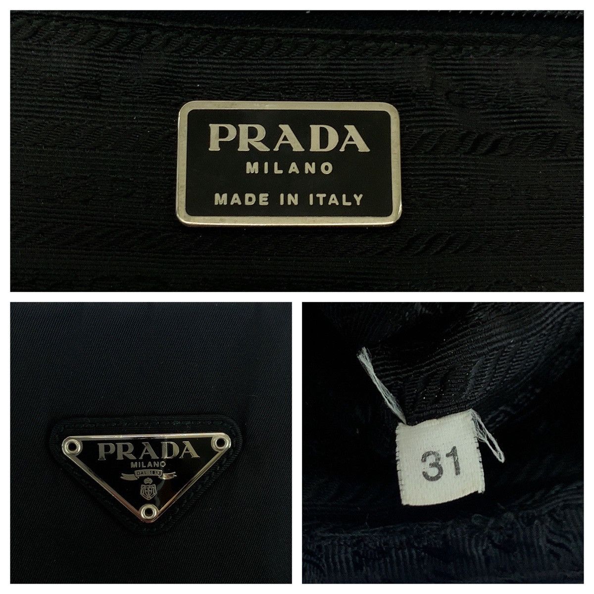 Prada Prada Prada Tessuto Triangle Logo 2way bag Others Shoulder Bag DUTY FREE for USA Size ONE SIZE - 4 Thumbnail