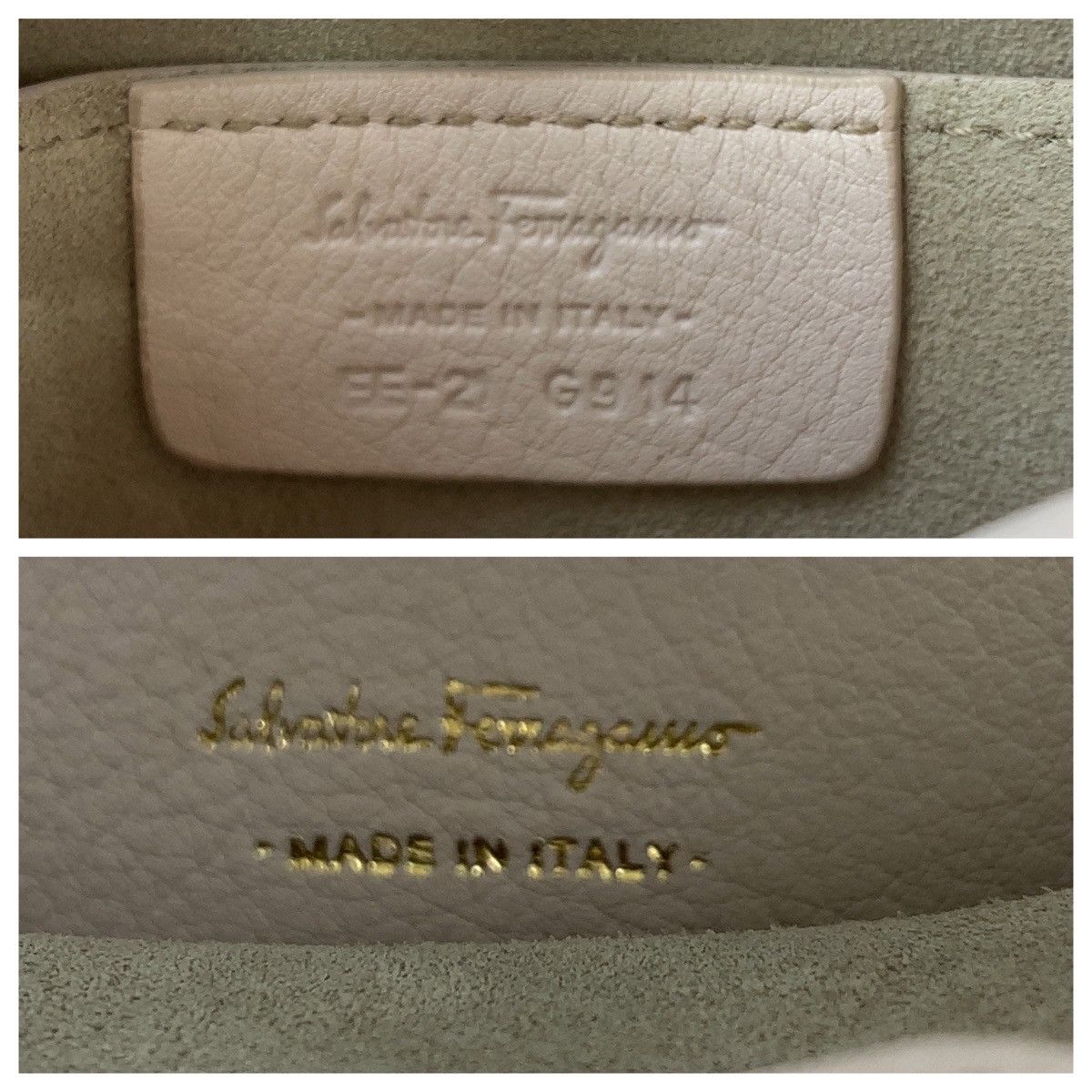 Salvatore Ferragamo Salvatore Ferragamo Salvatore Ferragamo Ribbon Leather 2way bag Leather Shoulder Bag EE21 G914 DUTY FREE for USA Size ONE SIZE - 4 Thumbnail