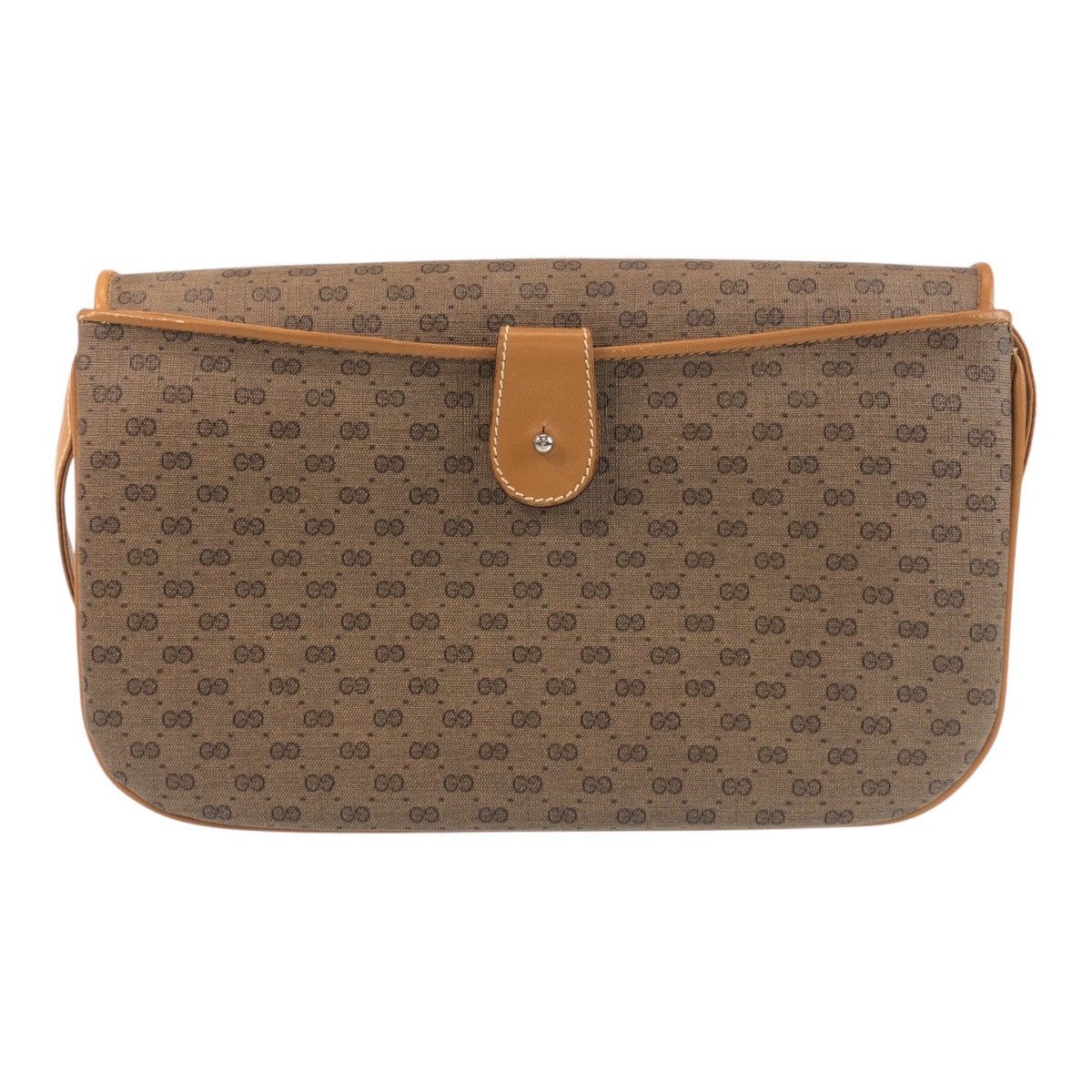 Gucci Gucci Gucci Old Gucci Micro GG PVC Leather Shoulder Bag Leather Shoulder Bag 004 256 DUTY FREE for USA Size ONE SIZE - 2 Thumbnail