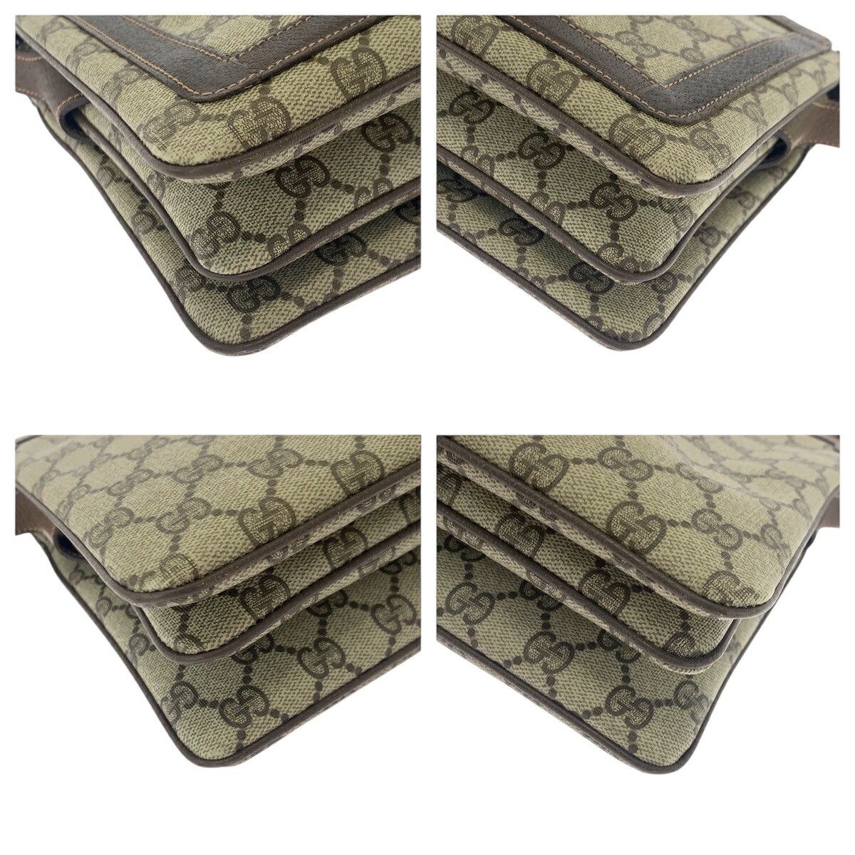 Gucci Gucci Gucci GG Supreme Canvas Shoulder Bag Canvas Shoulder Bag 001164085 DUTY FREE for USA Size ONE SIZE - 3 Thumbnail