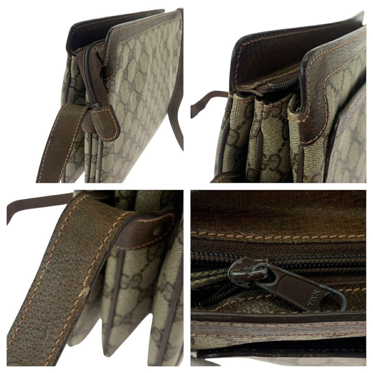 Gucci Gucci Gucci GG Supreme Canvas Shoulder Bag Canvas Shoulder Bag 001164085 DUTY FREE for USA Size ONE SIZE - 5 Thumbnail