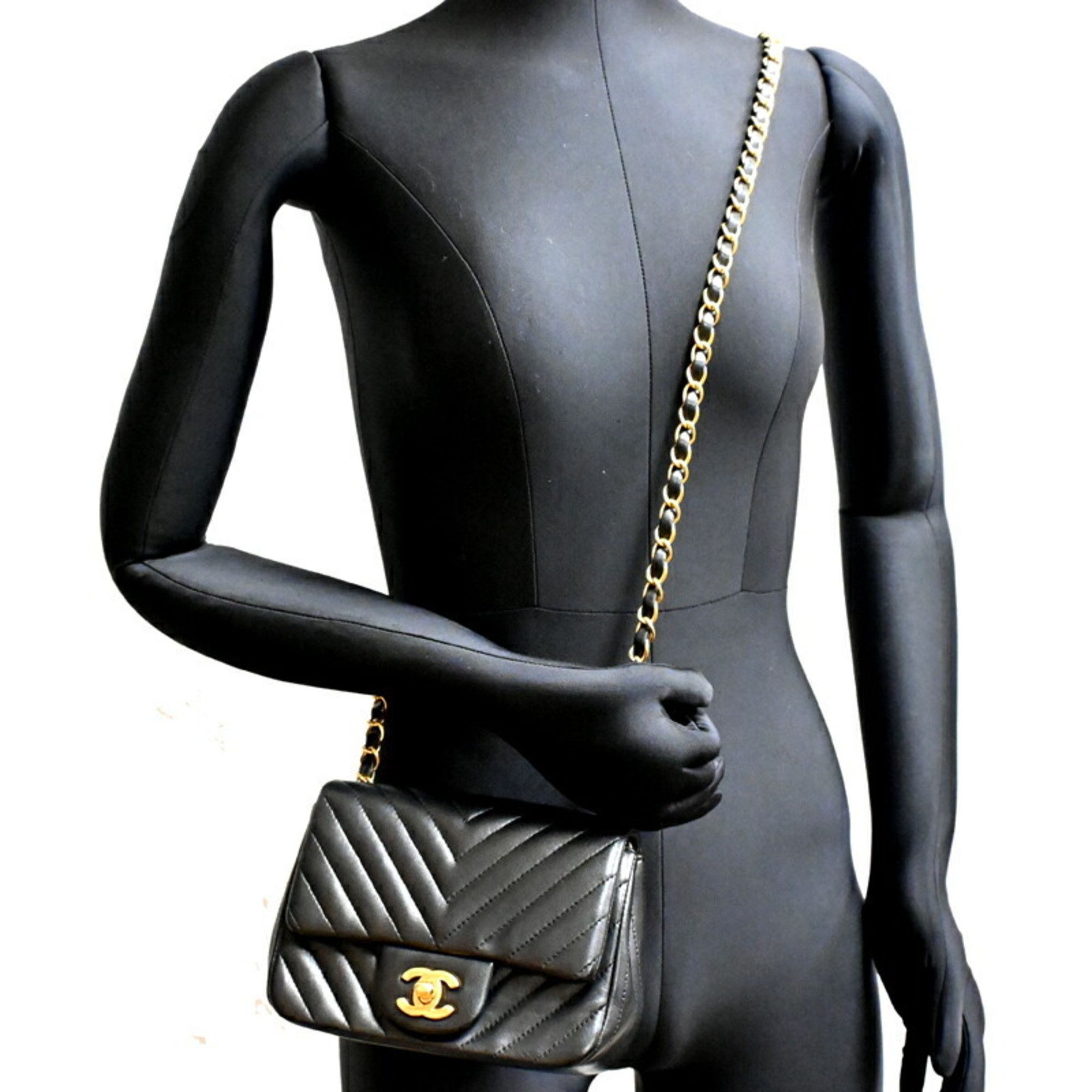 Chanel Chanel Chevron shoulder Size ONE SIZE - 9 Thumbnail
