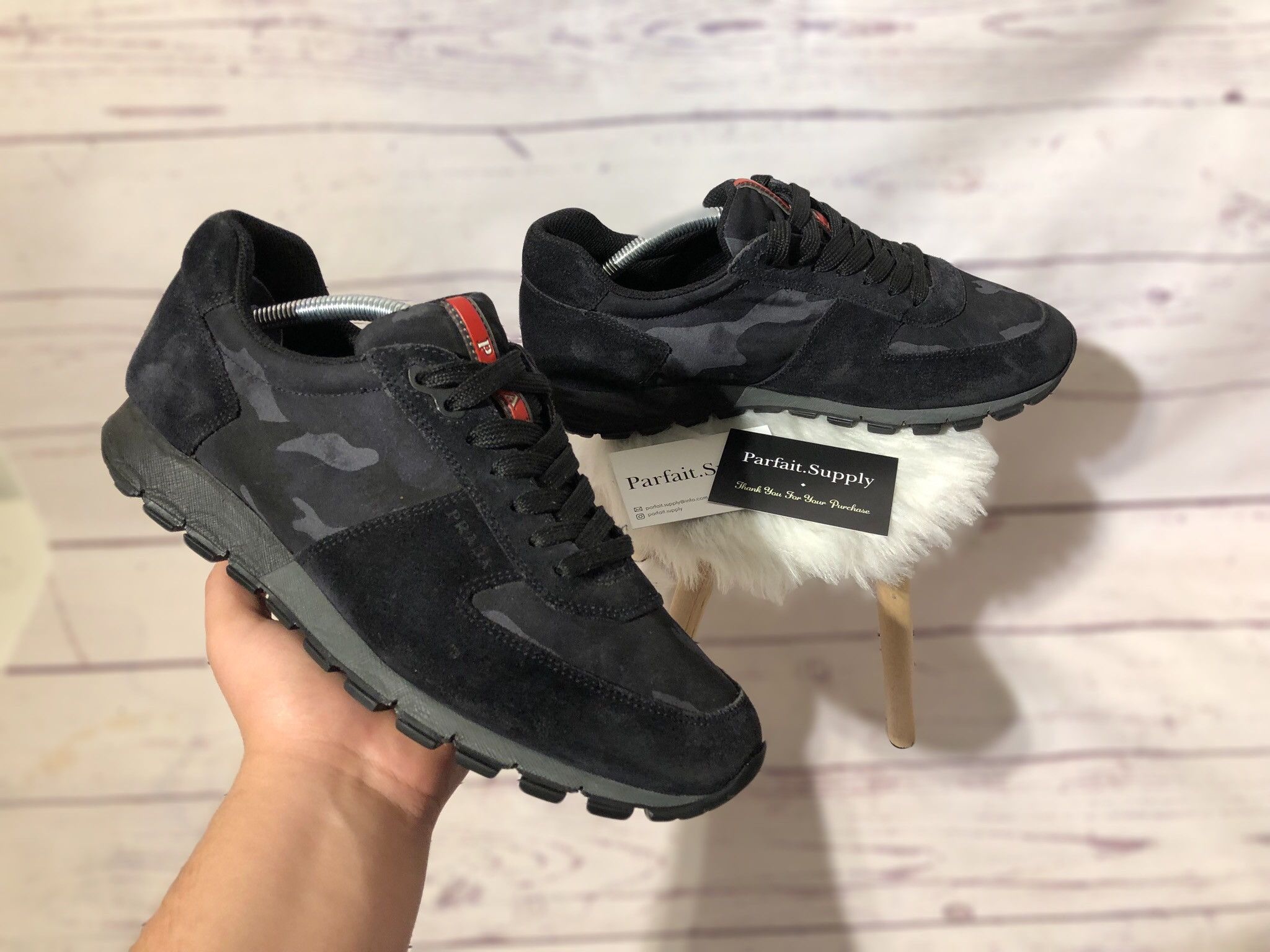 Camo prada runners deals