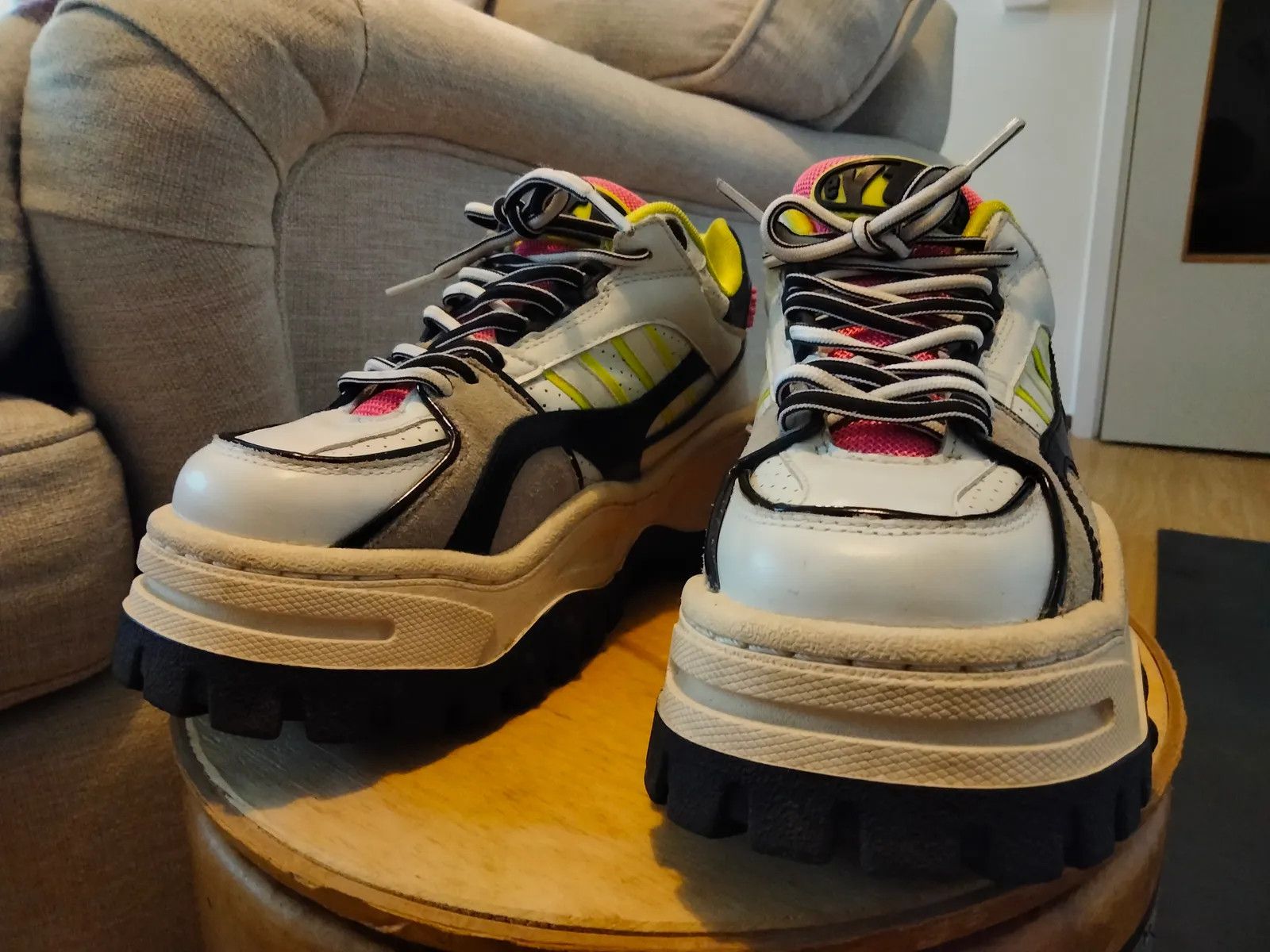 Eytys Eytys Grand Prix White Sneakers Size US 6 / IT 36 - 4 Thumbnail