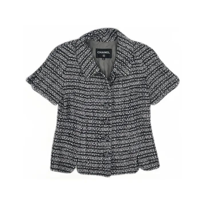 Chanel Chanel Stylish Short Sleeve Jacket 0079 Size S / US 4 / IT 40 - 2 Thumbnail
