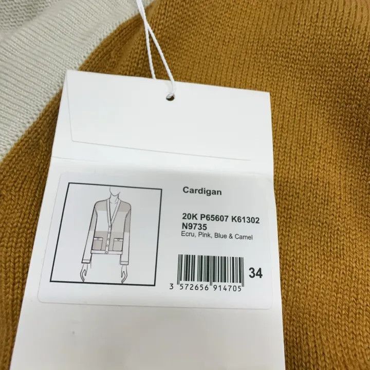 Chanel Chanel Color Block Cashmere Sweater for Women 0079 Size XS / US 0-2 / IT 36-38 - 4 Thumbnail