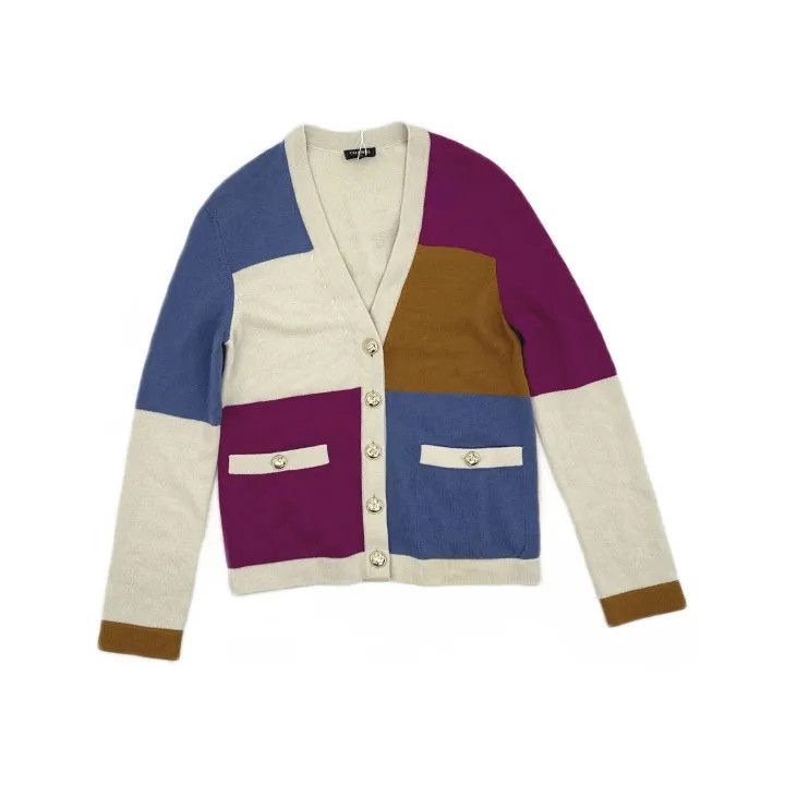 Chanel Chanel Color Block Cashmere Sweater for Women 0079 Size XS / US 0-2 / IT 36-38 - 2 Thumbnail