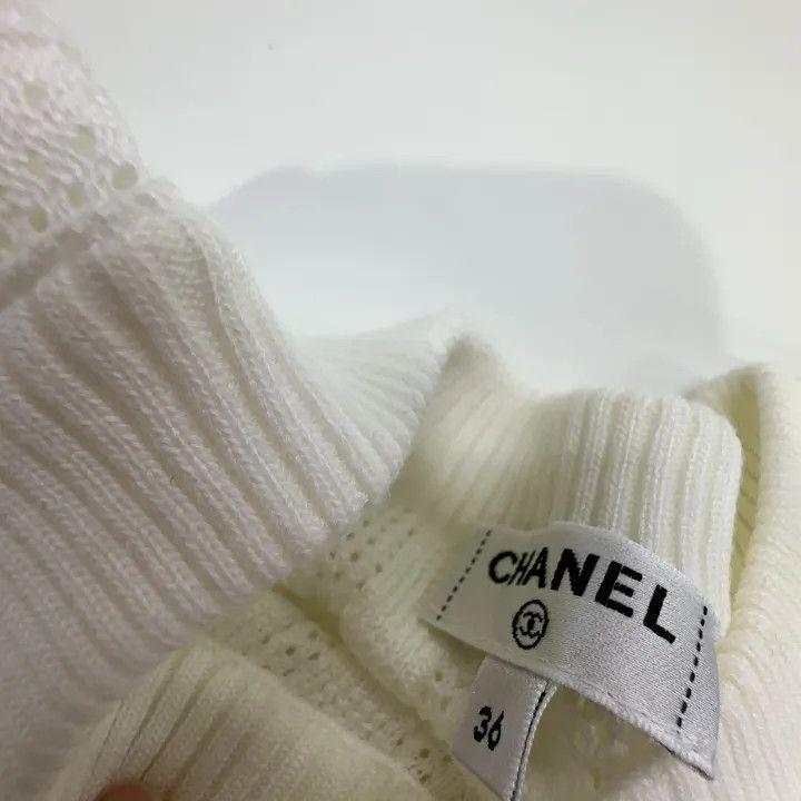 Chanel Chanel SS21 Cotton Crew Neck T-Shirt 0079 Size S / US 4 / IT 40 - 5 Thumbnail