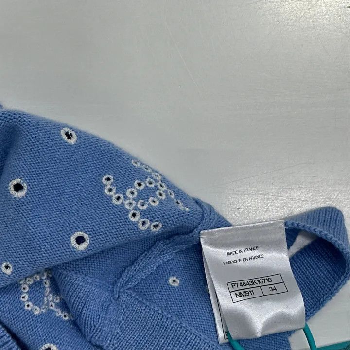 Chanel Chanel Spring 2023 Logo Print Crop Top 0079 Size XS / US 0-2 / IT 36-38 - 3 Thumbnail