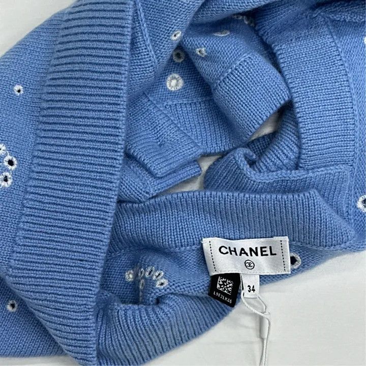 Chanel Chanel Spring 2023 Logo Print Crop Top 0079 Size XS / US 0-2 / IT 36-38 - 5 Thumbnail