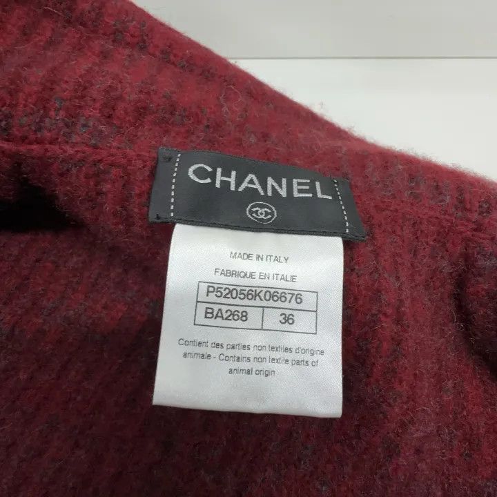 Chanel Chanel Stylish Solid Knit Jacket 0079 Size S / US 4 / IT 40 - 4 Thumbnail