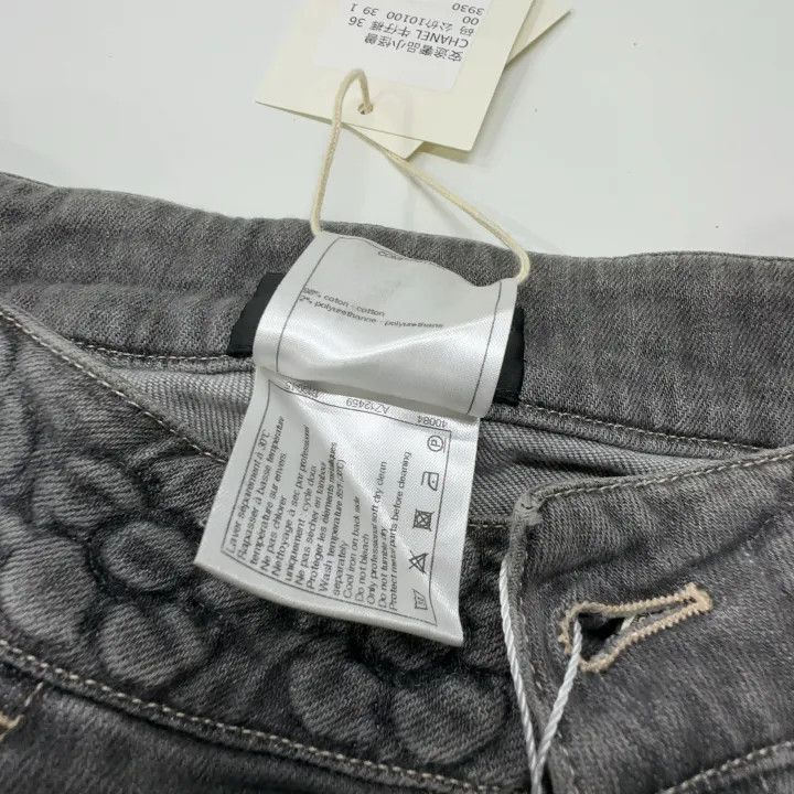 Chanel Chanel Vintage Washed Denim Pants for Unisex 0079 Size 36" / US 14 / IT 50 - 3 Thumbnail