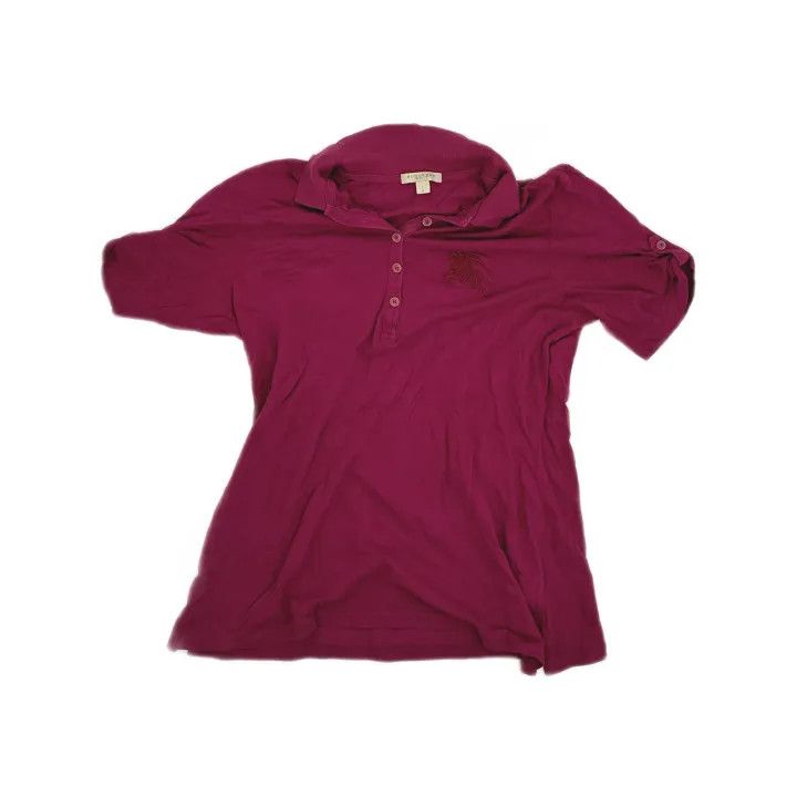 Burberry Burberry Casual Solid Short Sleeve T-Shirt 0079 Size L / US 10 / IT 46 - 2 Thumbnail
