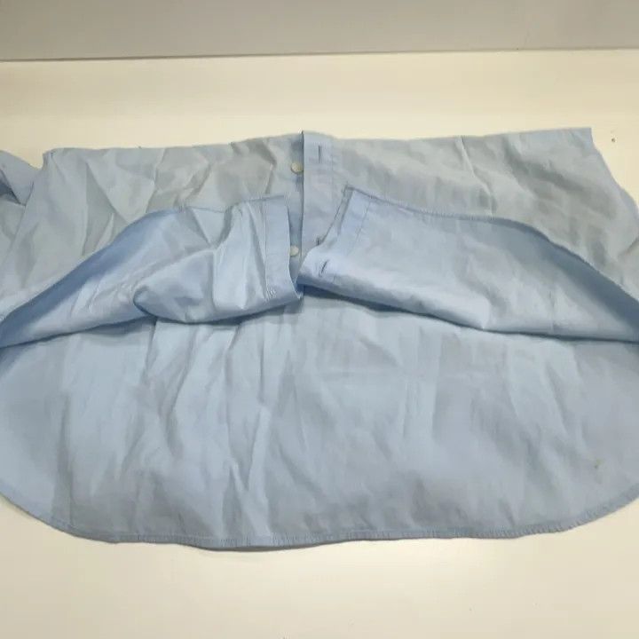 Burberry Burberry Casual Solid Short Sleeve Shirt 0079 Size L / US 10 / IT 46 - 8 Thumbnail