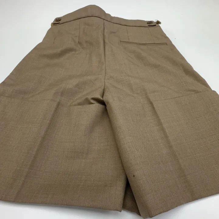 Burberry Burberry Wool Casual Shorts with Detail 0079 Size 22" - 5 Thumbnail
